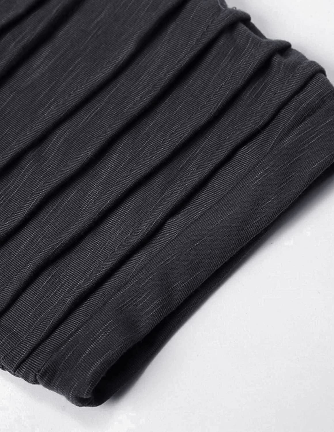 Liberty Imports 3-Pack Men's Pleated Sleeve Muscle Workout T Shirts - Image 5